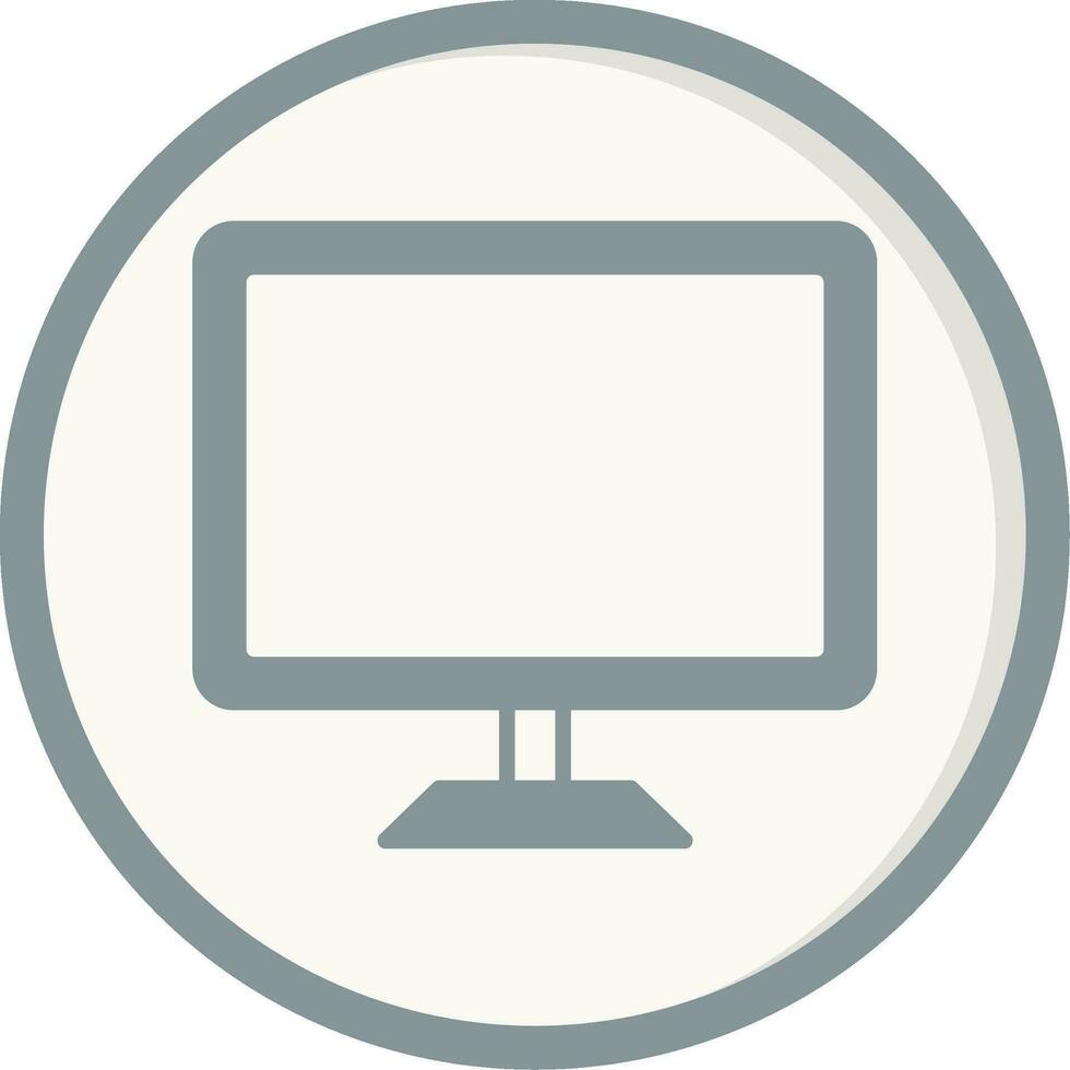 Lcd Vector Icon