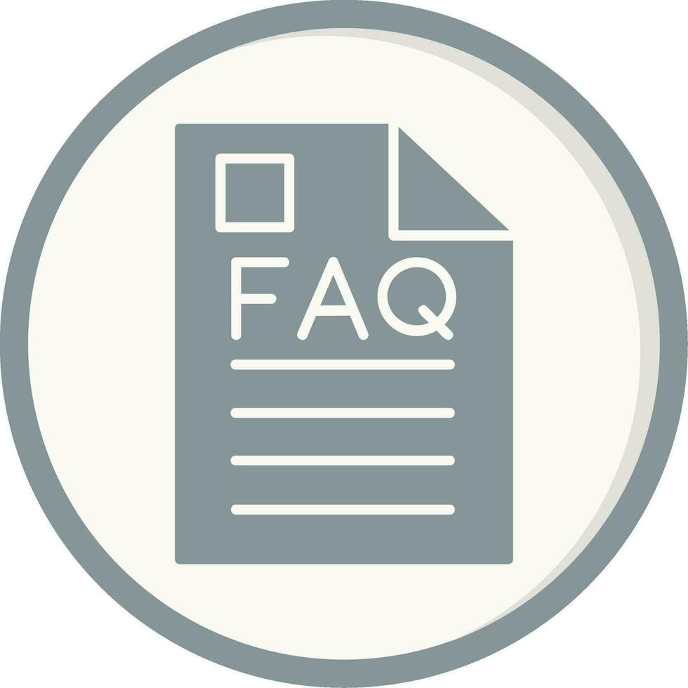 Faq Vector Icon