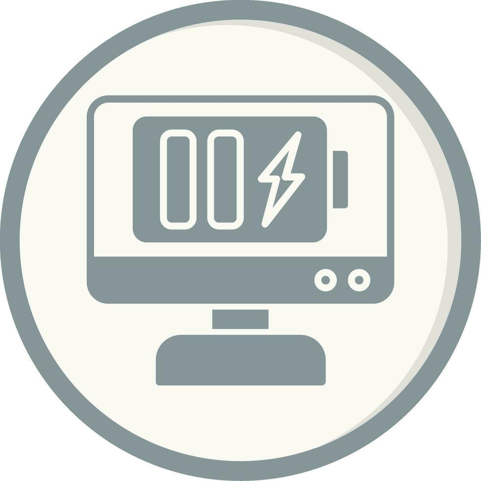 Computer Screen Vector Icon