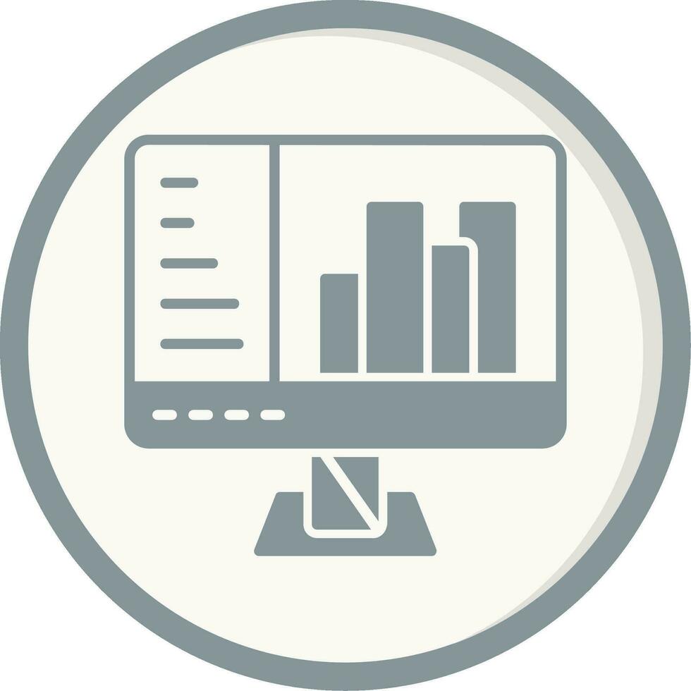 Bar Chart Vector Icon