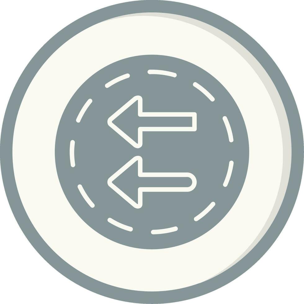 Fast Backward Vector Icon