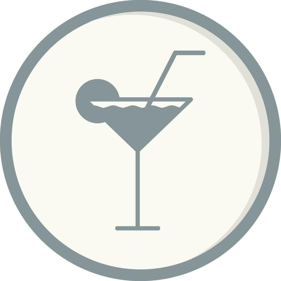 icono de vector de coctel