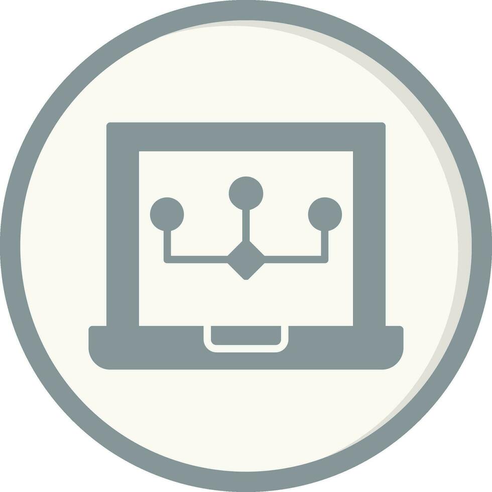 Data Modeling Vector Icon