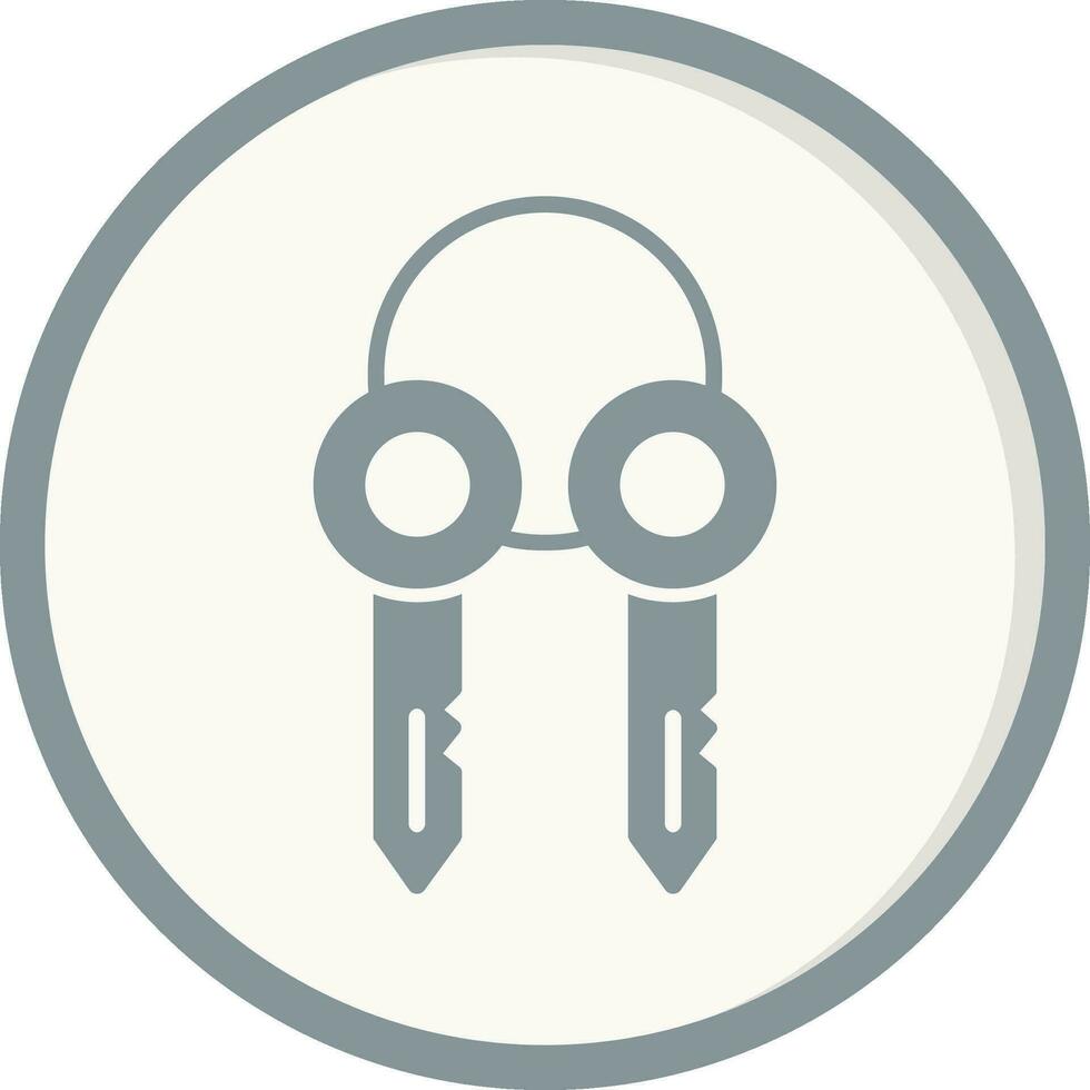 Surrogate Key Vector Icon