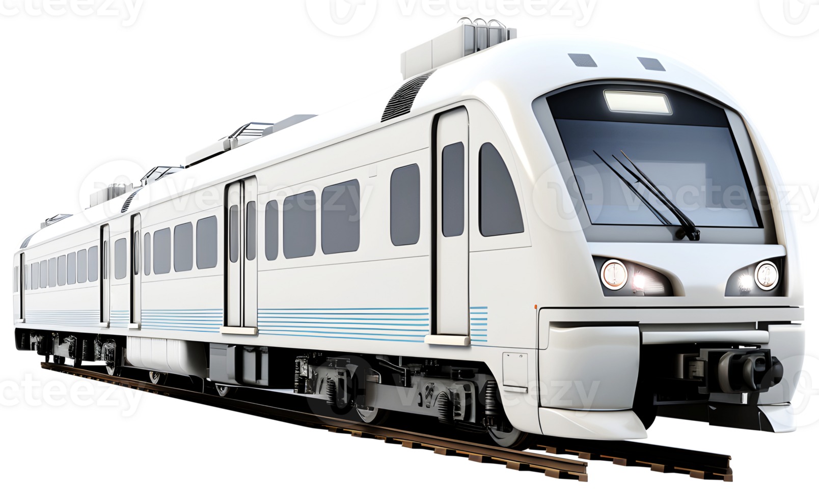 AI generated Train png bullet train png electric train png rail png bullet rail png electric rail png train transparent background