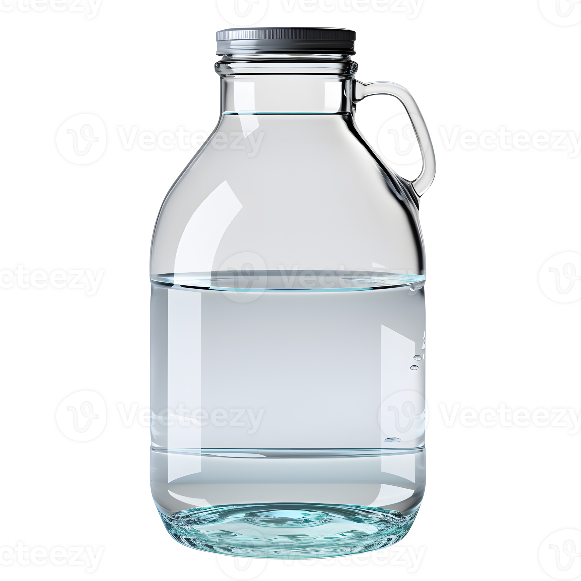 AI generated Water jar png jar bottle png water bottle png glass jar