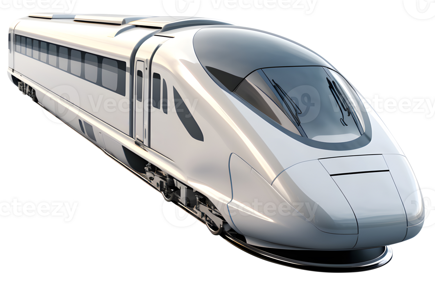 AI generated Train png bullet train png electric train png rail png bullet rail png electric rail png train transparent background