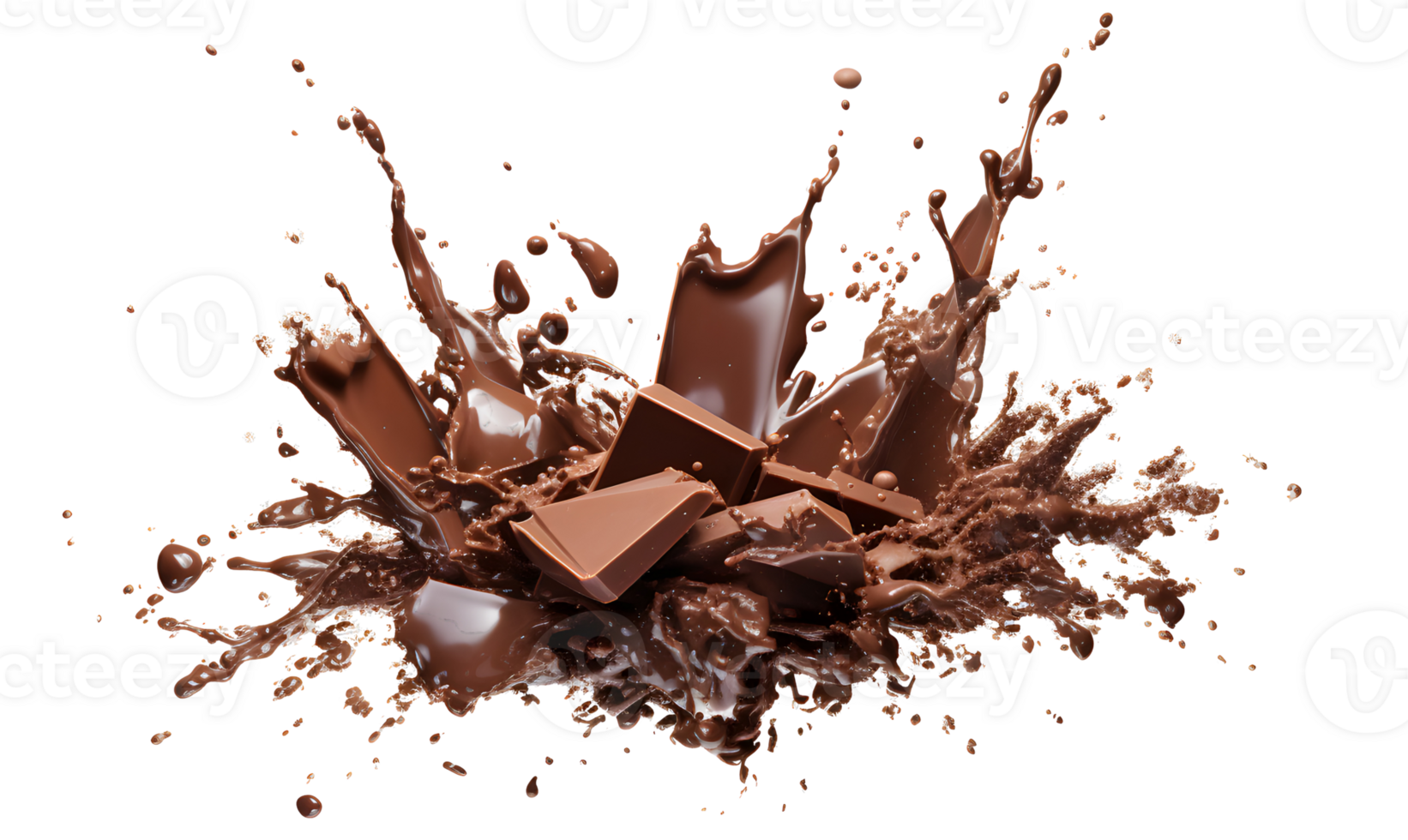 AI generated Chocolate explosion png Chocolate burst png Chocolate bars explosion png chocolate explosion splash png chocolate explosion burst png