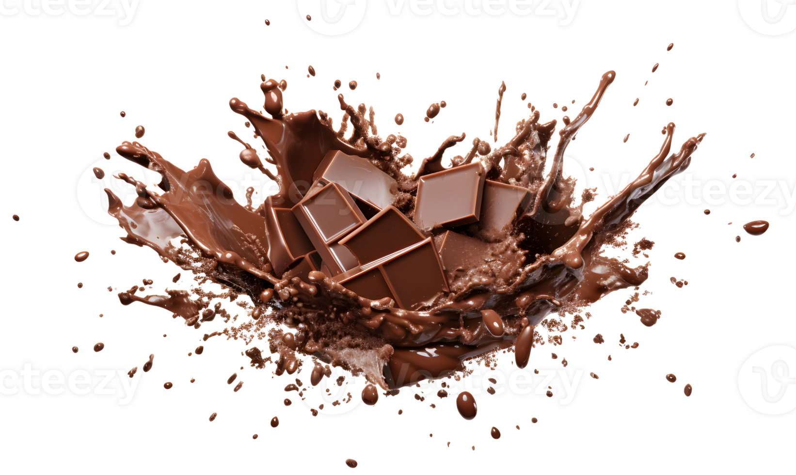 AI generated Chocolate explosion png Chocolate burst png Chocolate bars explosion png chocolate explosion splash png chocolate explosion burst png
