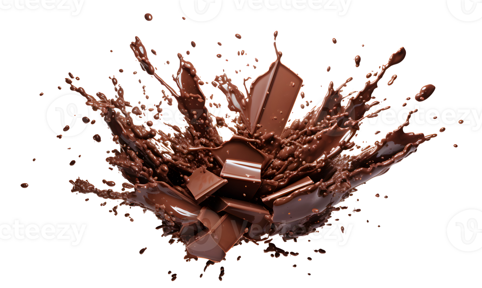 AI generated Chocolate explosion png Chocolate burst png Chocolate bars explosion png chocolate explosion splash png chocolate explosion burst png