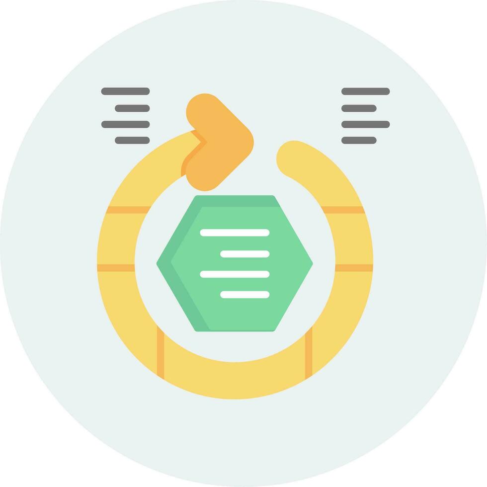 Circular Arrow Vector Icon