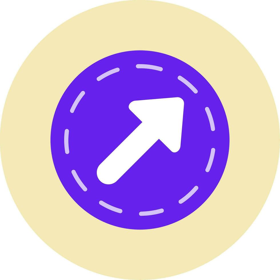 Arrow Upper Right Vector Icon