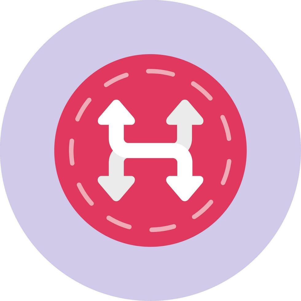 Shuffle Vector Icon