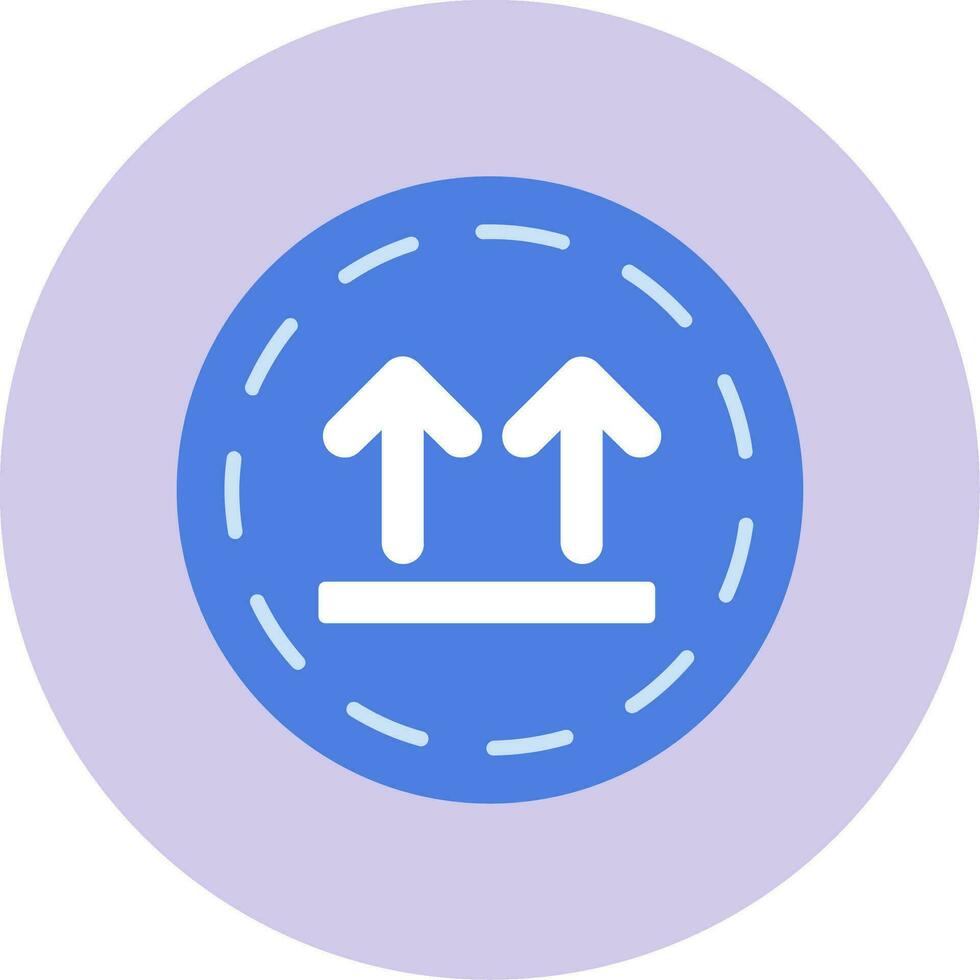 This Side Up Vector Icon