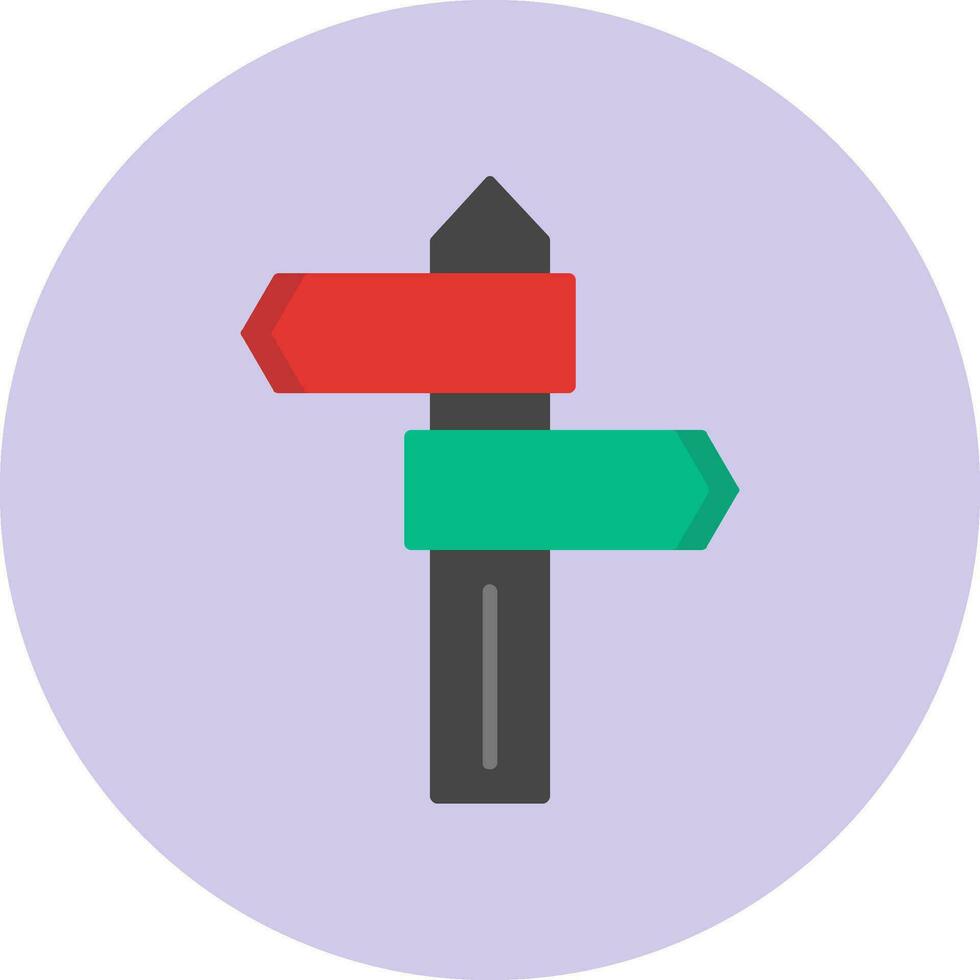 Sign Board Vector Icon