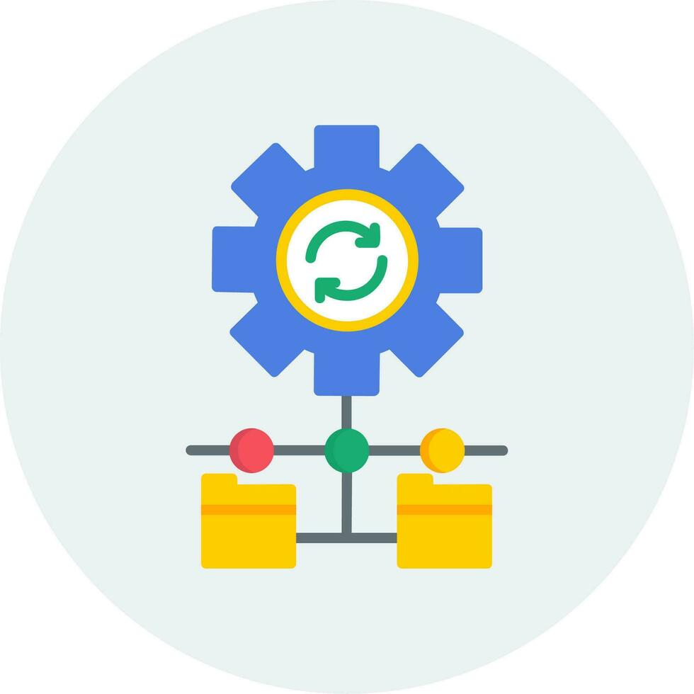 Refresh Data Vector Icon