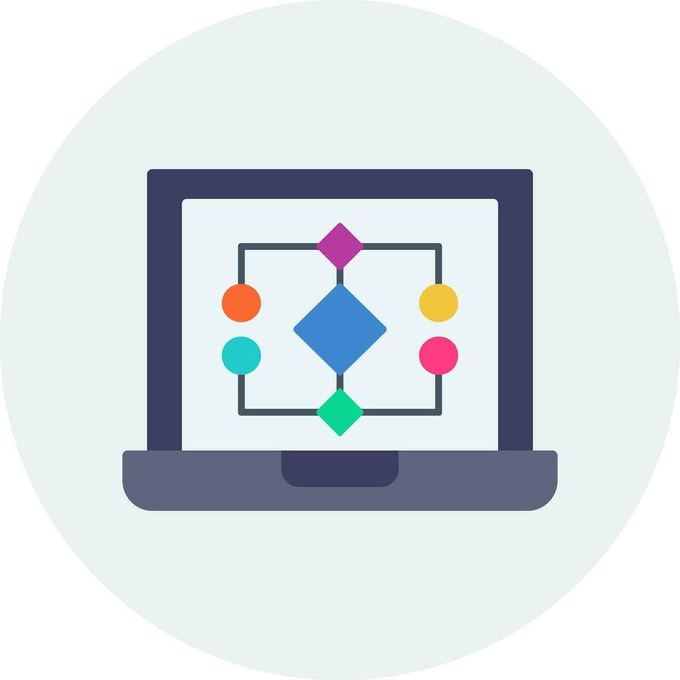 Data Model Vector Icon