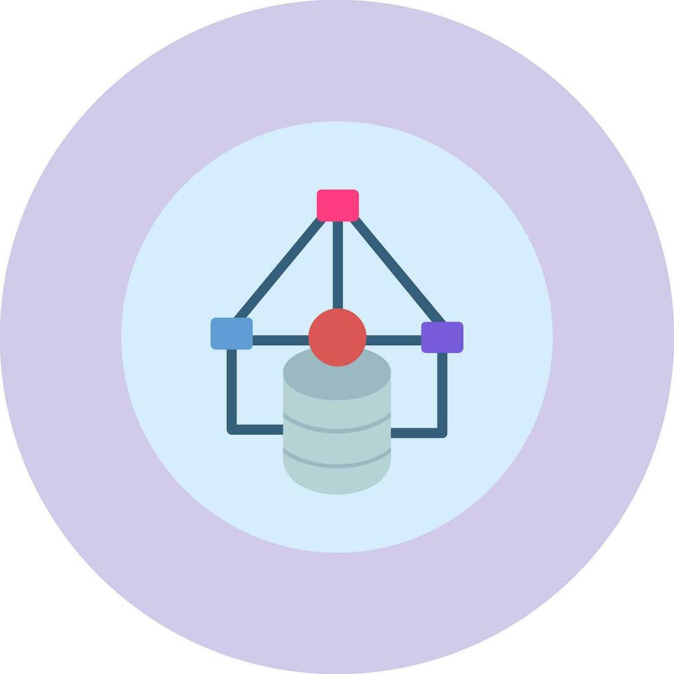 Data Model Vector Icon