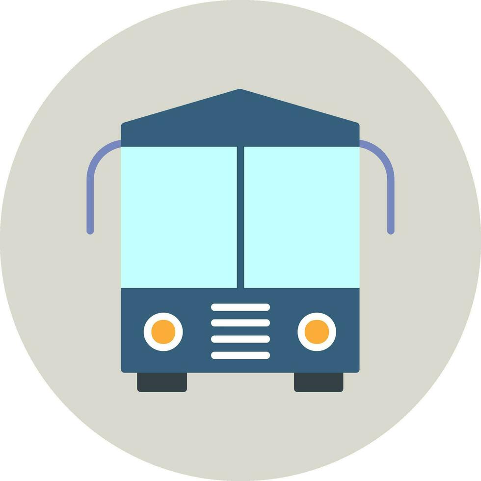 icono de vector de bus