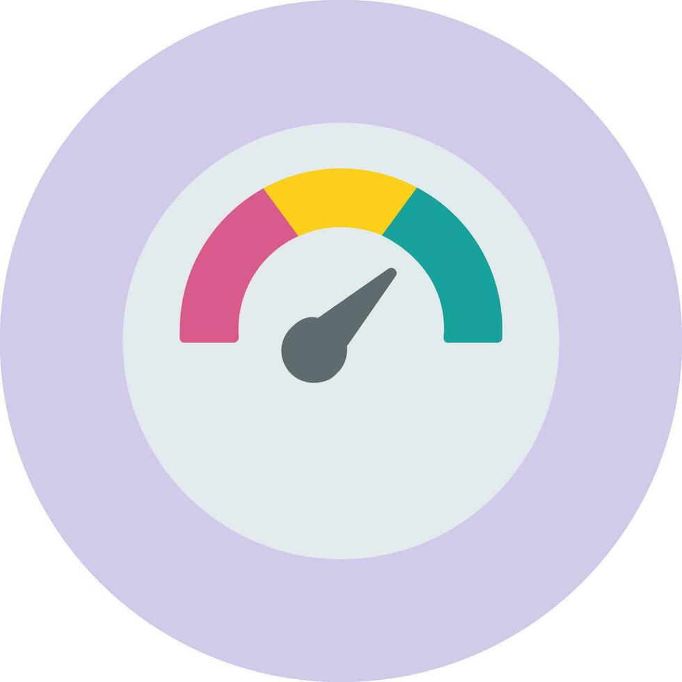 Speed meter Vector Icon