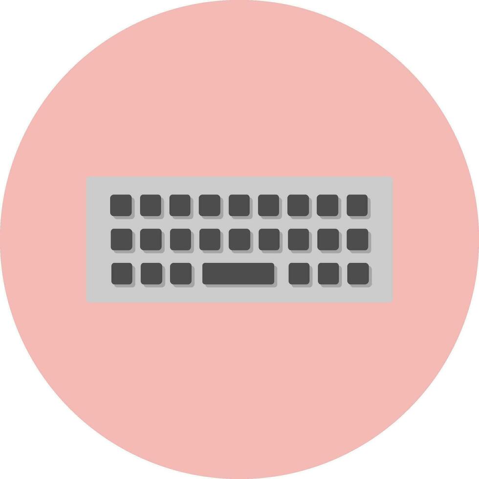 icono de vector de teclado