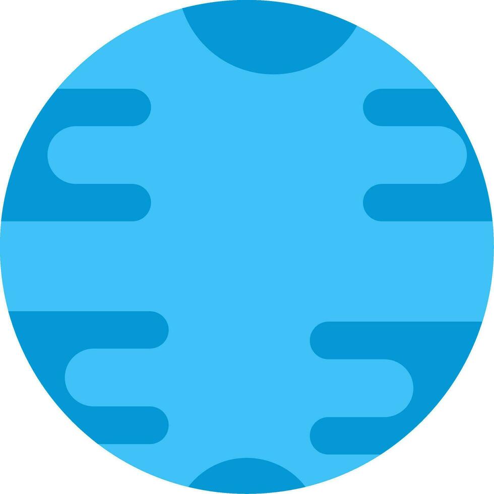 Uranus Flat Icon vector