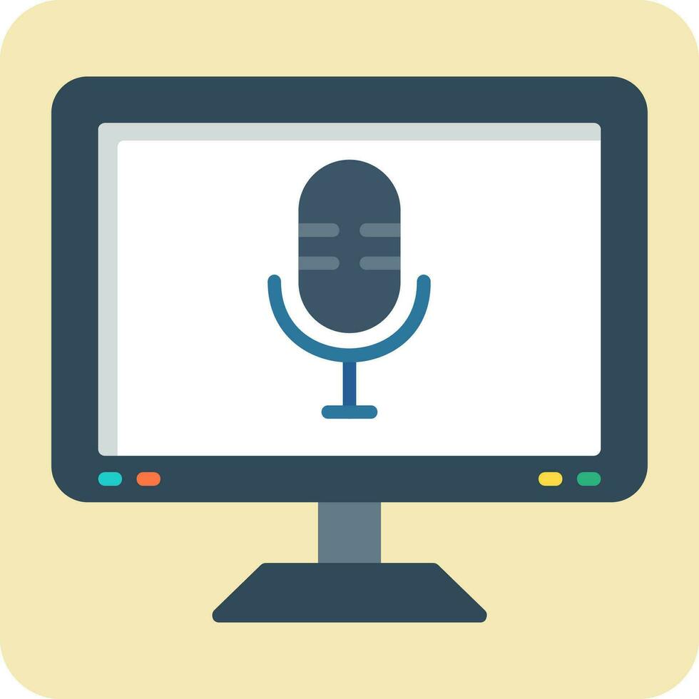 Microphone Vector Icon