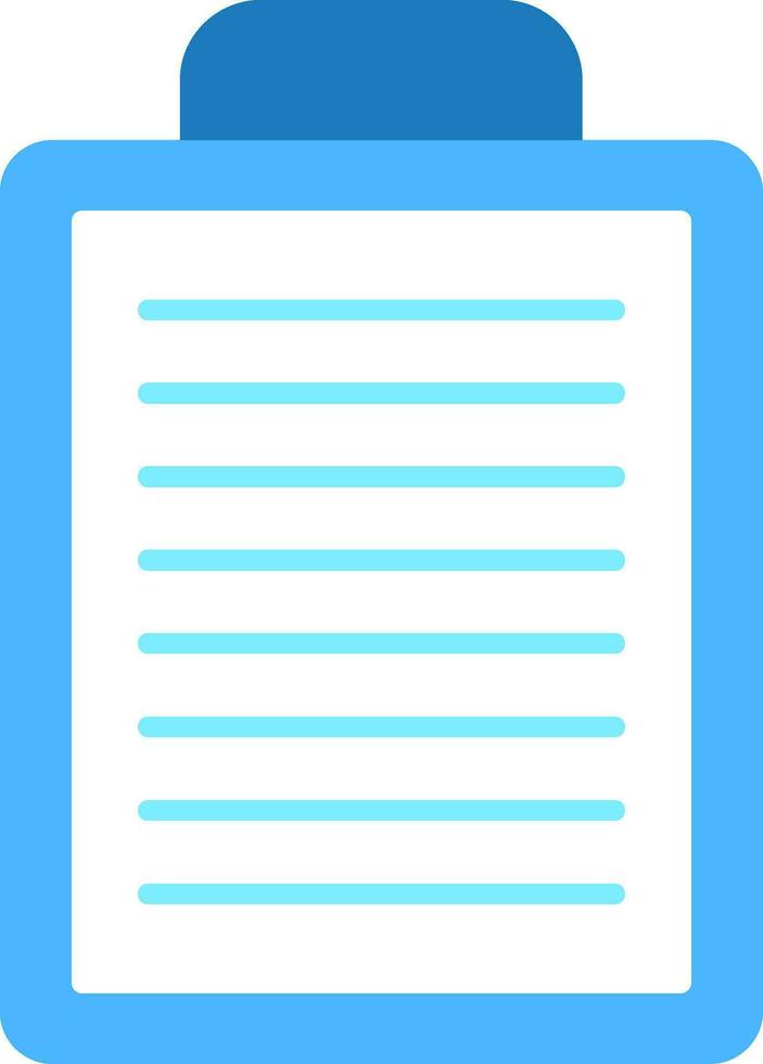 Clipboard Flat Icon vector