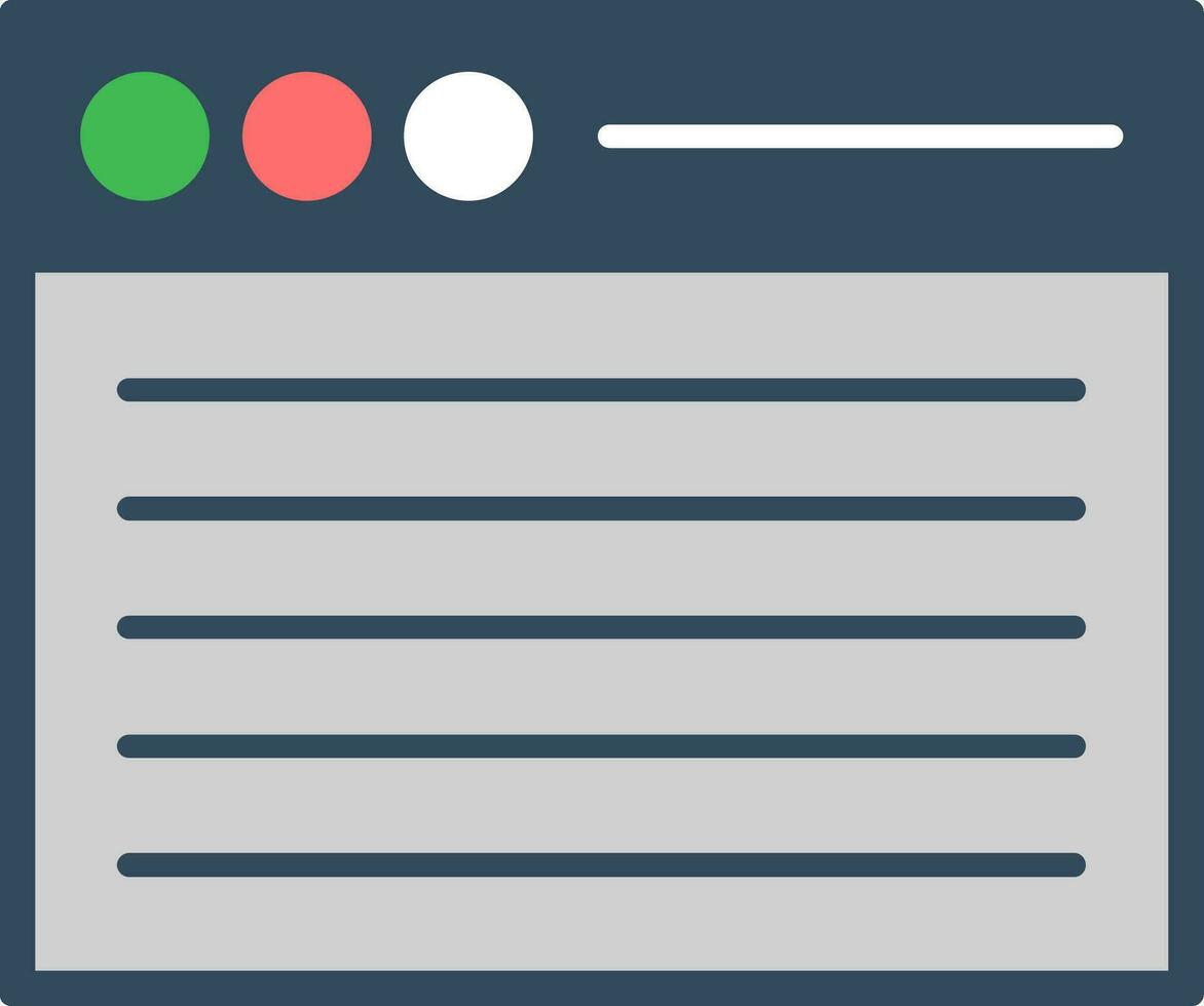 Web Flat Icon vector