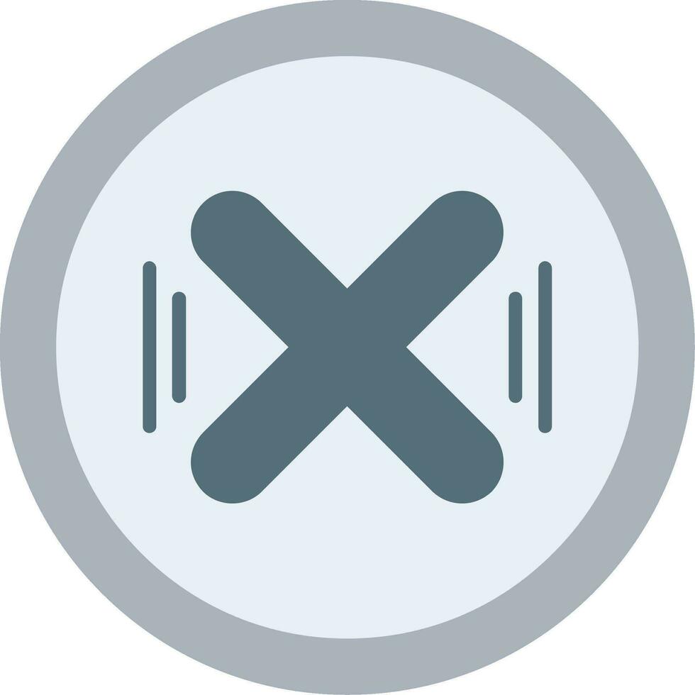 Cancel Flat Icon vector
