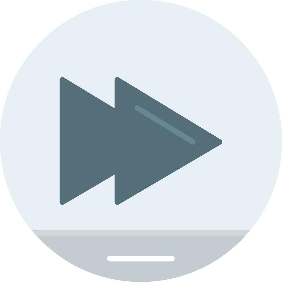 Skip Flat Icon vector