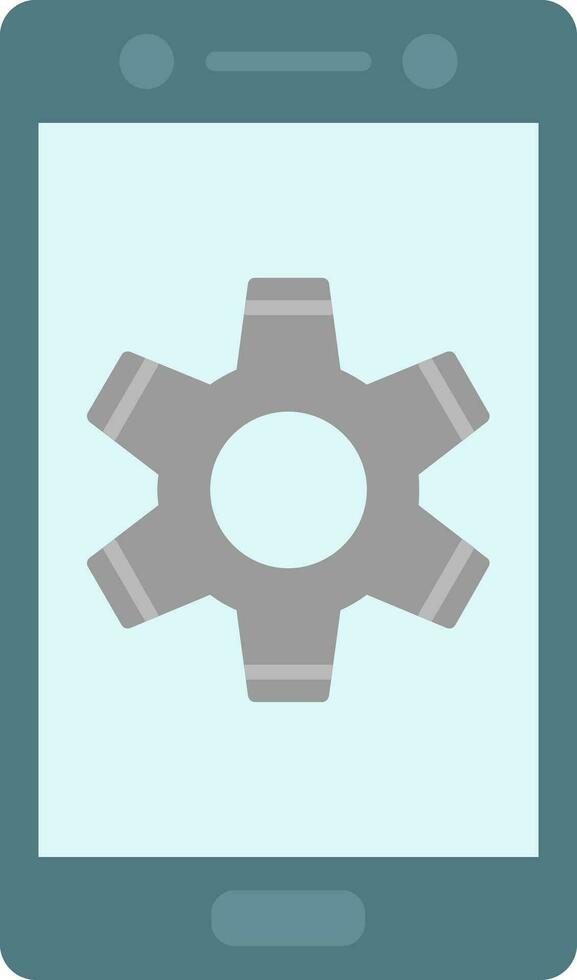 Setting Flat Icon vector