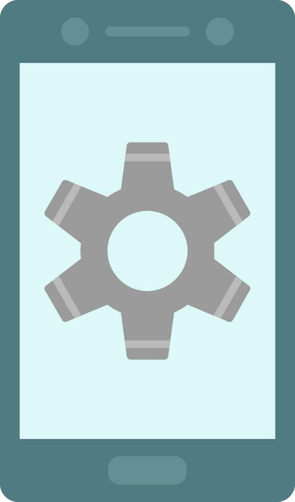 Setting Flat Icon vector