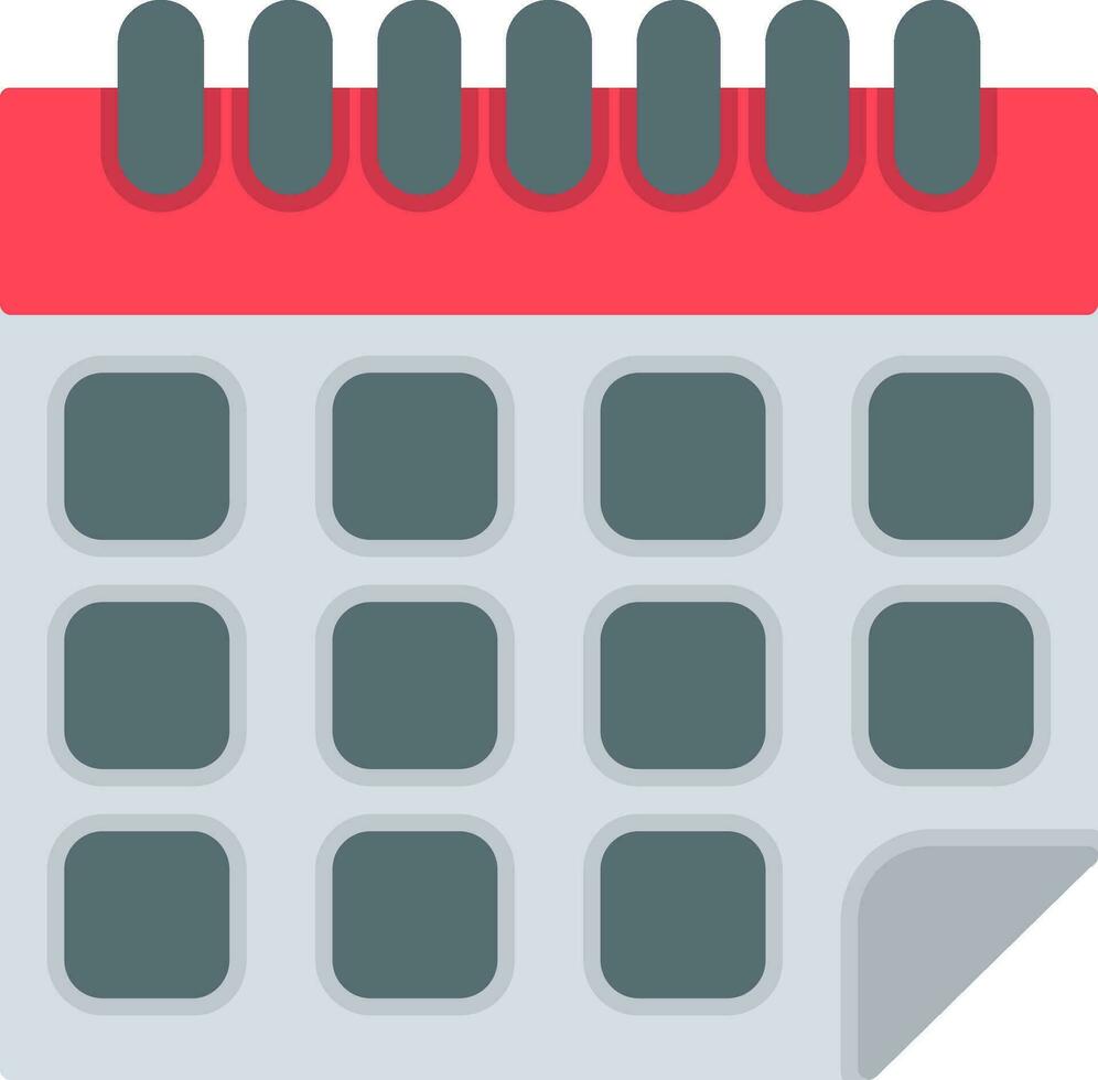 Calendar Flat Icon vector