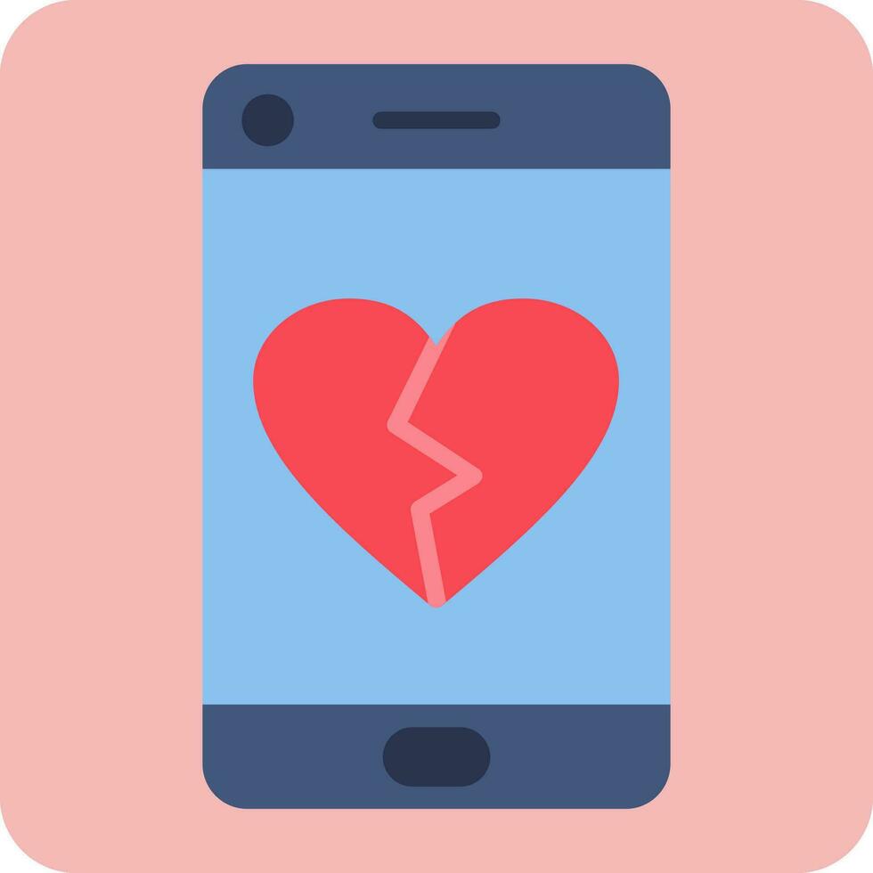 Heart Break Vector Icon