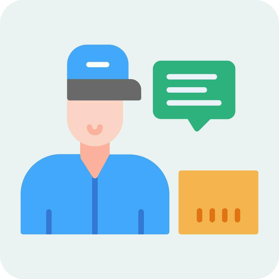 Customer Service Agent Vector Icon