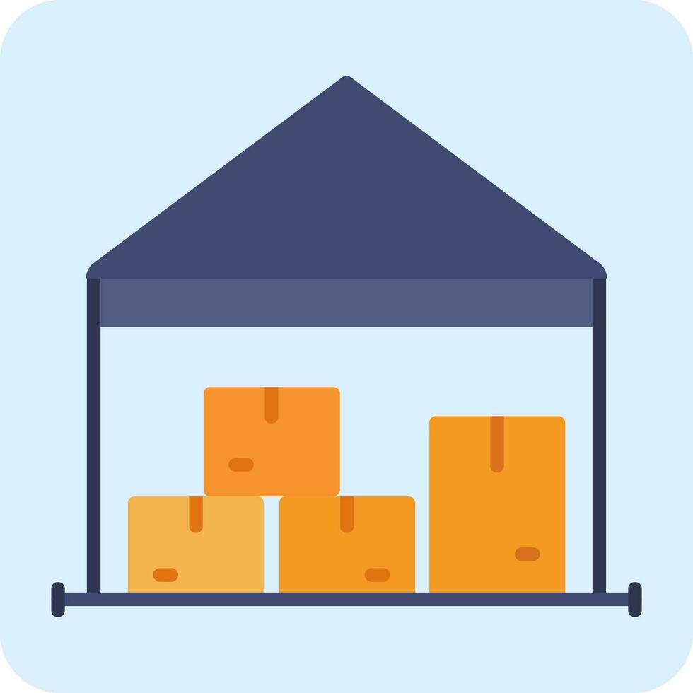 Warehouse Vector Icon