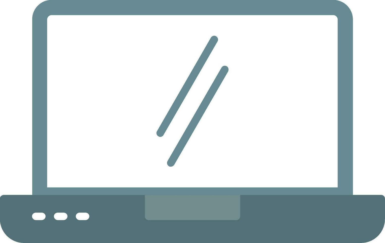 Single Flat icon vector