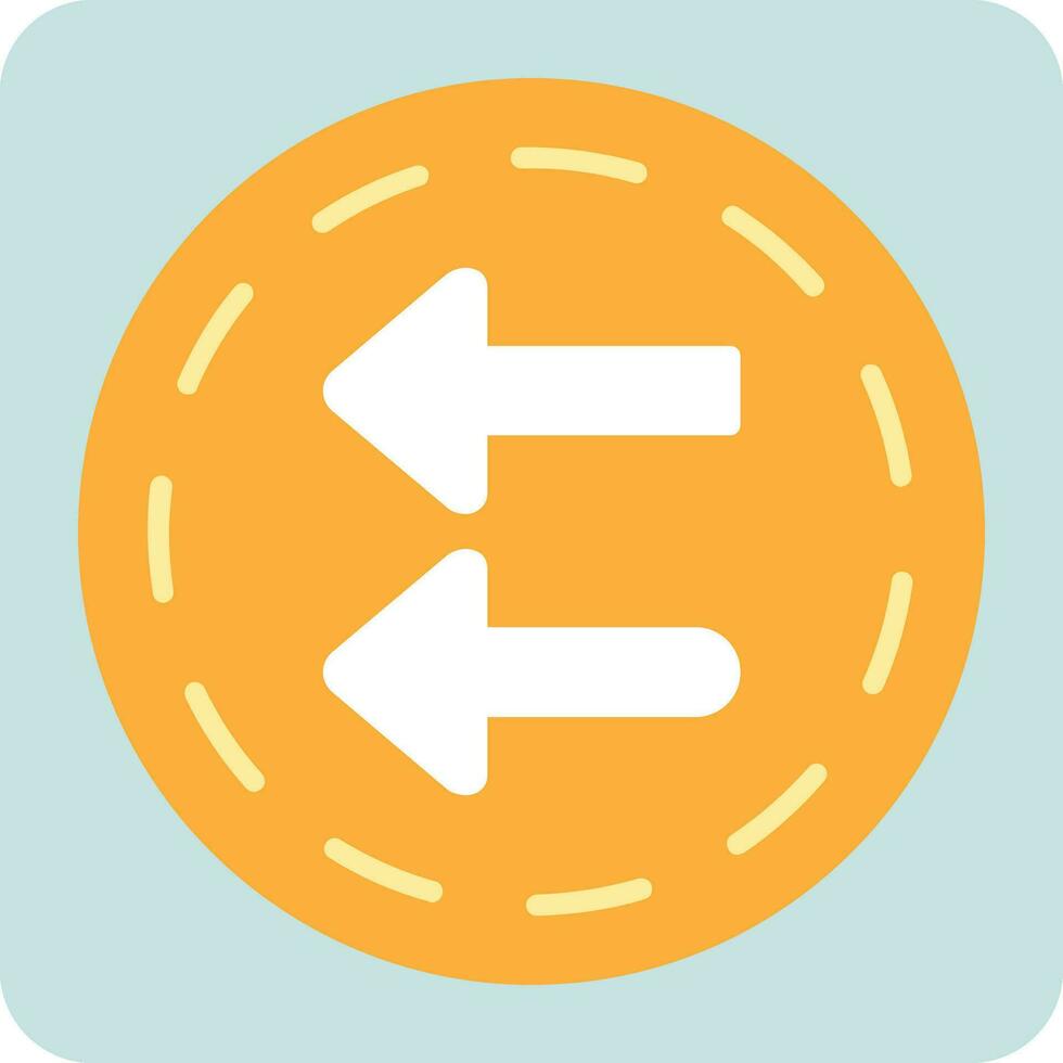 Fast Backward Vector Icon