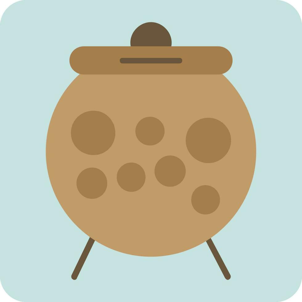 Cauldron Vector Icon