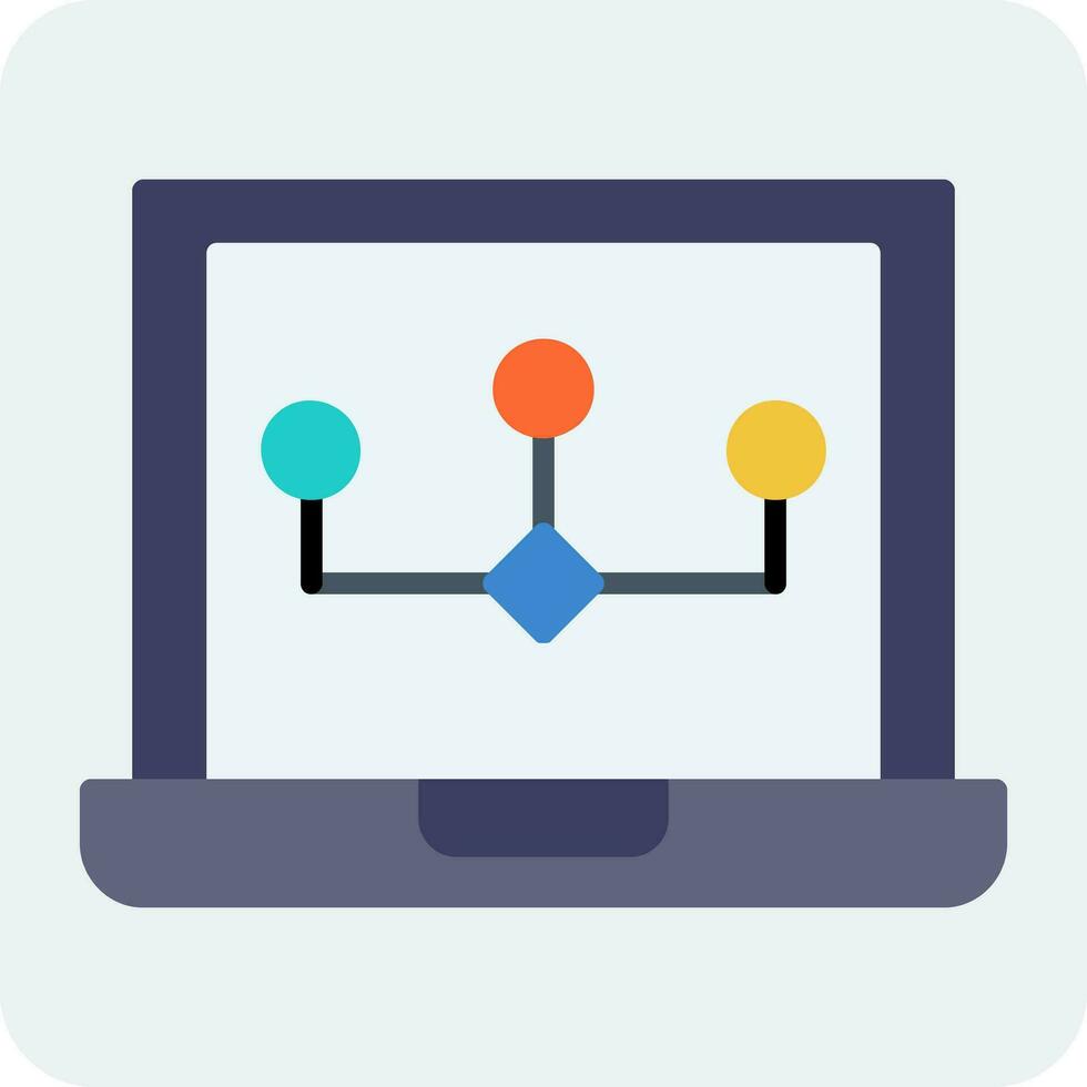 Data Modeling Vector Icon