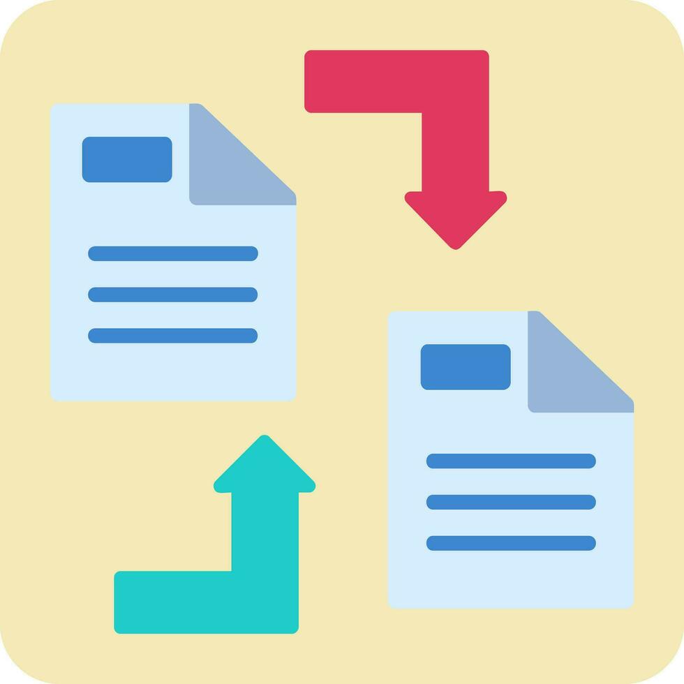 Data Transformation Vector Icon