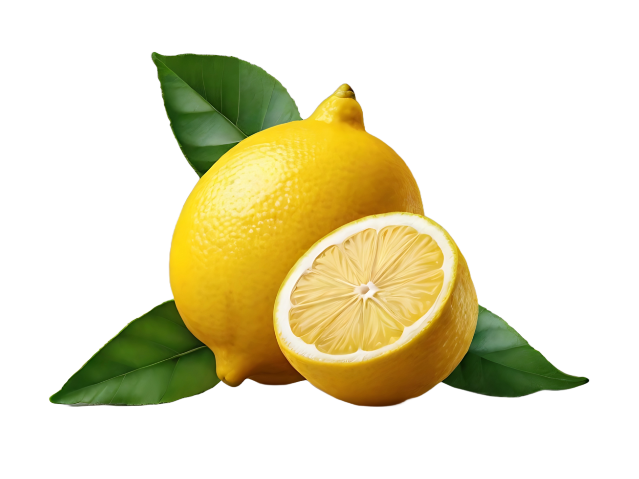 AI generated Lime and slice lime FREE png