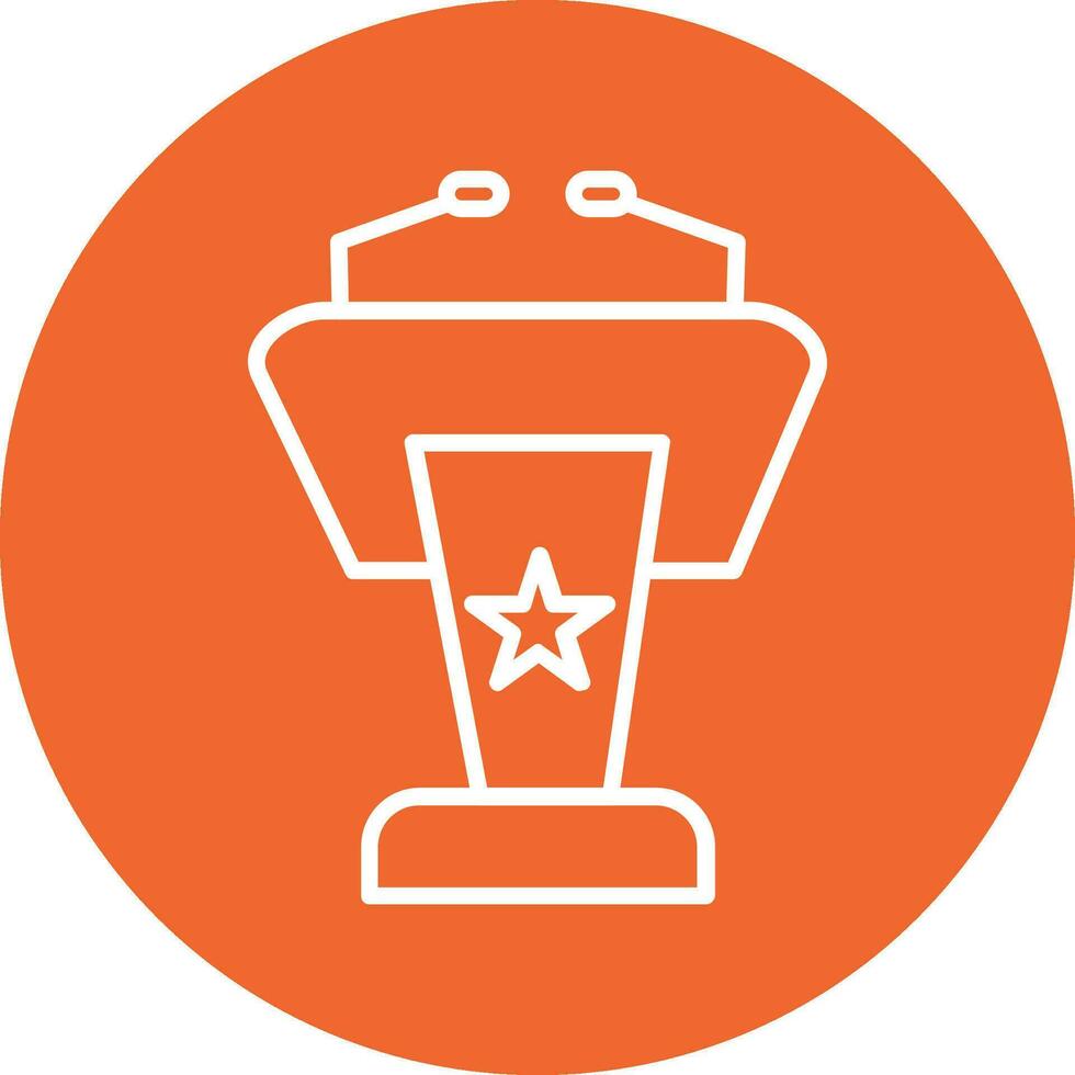Lectern Vector Icon