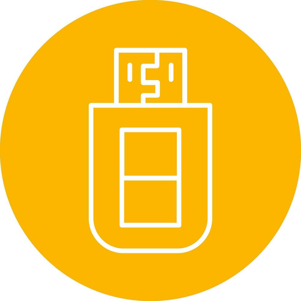 Usb Drive Vector Icon