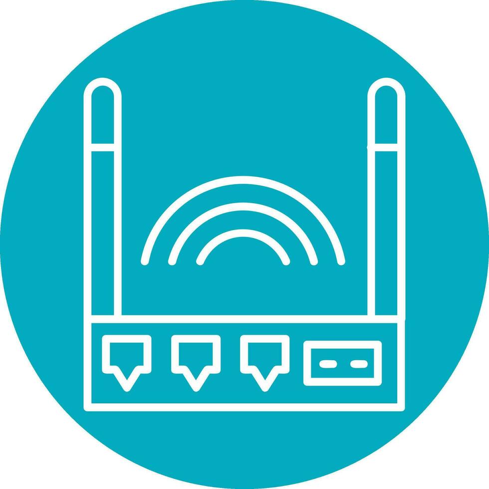 Router Vector Icon