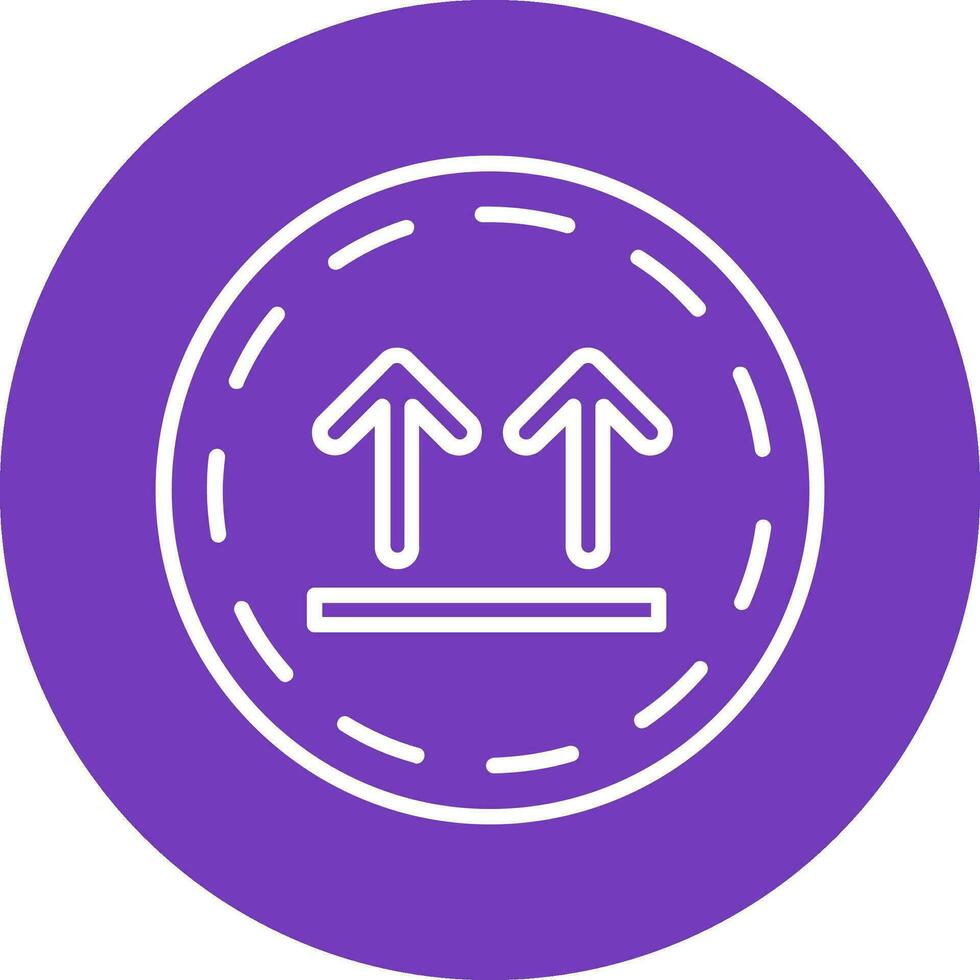 This Side Up Vector Icon