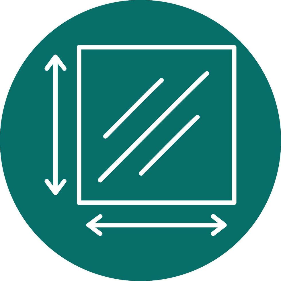 Dimension Vector Icon