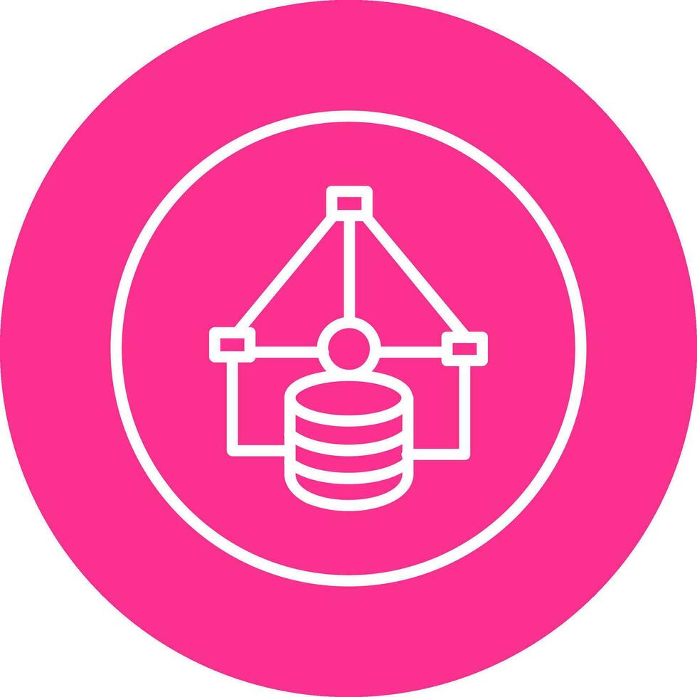 Data Model Vector Icon