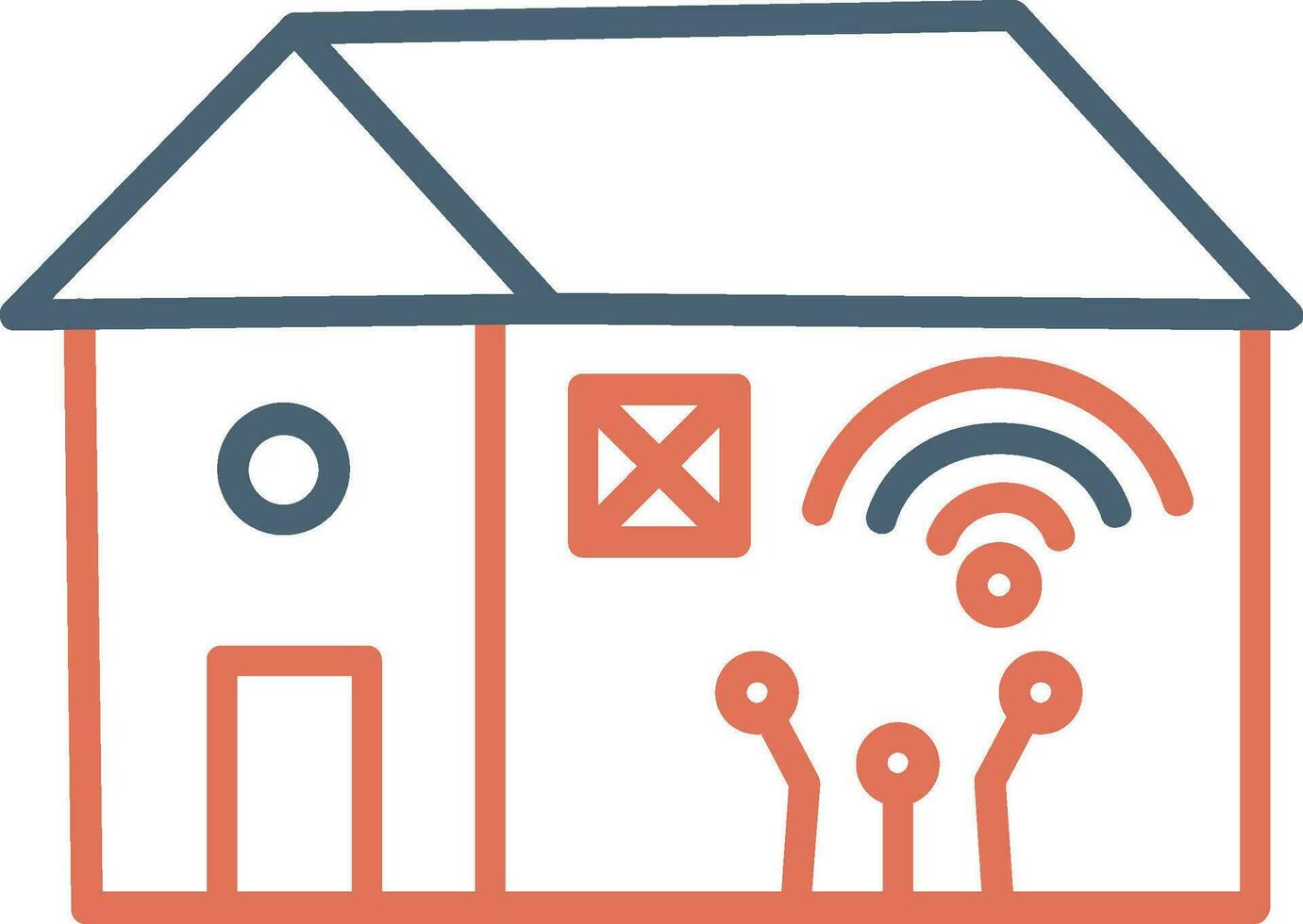 Smart House Vector Icon